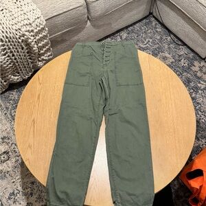 Pistola Green Casual Pants